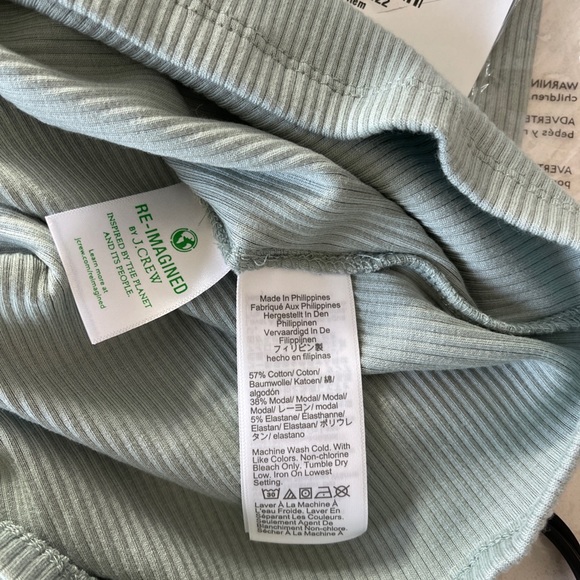 NWT J Crew Vintage Crop Top Various Sizes. - Picture 6 of 6